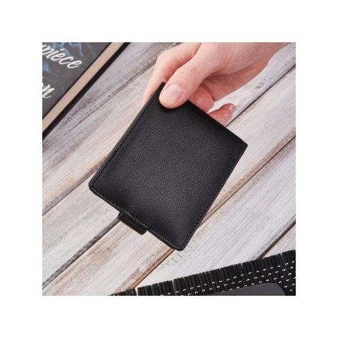 Portfel męski mały skórzany czarny RFID Brodrene G-109MN/BL Portfel męski mały skórzany czarny RFID Brodrene G-109MN/BL