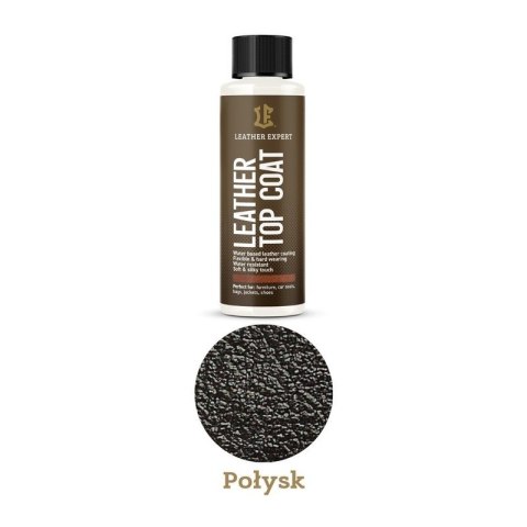 Top Coat Gloss lakier bezbarwny do skóry 250ml połysk LE-17-TCG250 Top Coat Gloss lakier bezbarwny do skóry 250ml połysk LE-17-TCG250