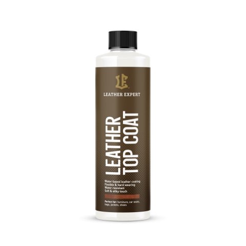 Top Coat Satin lakier bezbarwny do skóry 250ml satynowy LE-17-TCS250 Top Coat Satin lakier bezbarwny do skóry 250ml satynowy LE-17-TCS250