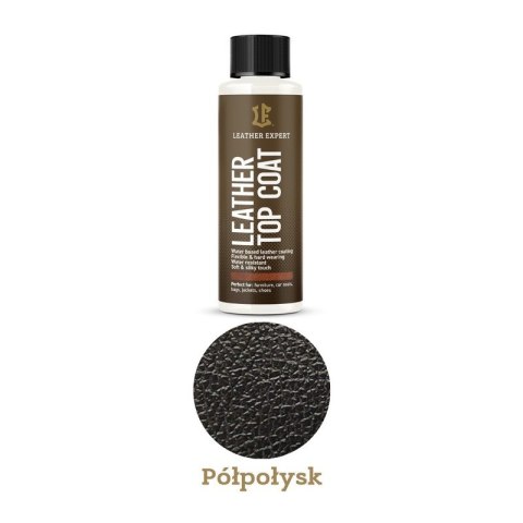 Top Coat Semi Gloss lakier bezbarwny do skóry 500ml półpołysk LE-17-TCSG500 Top Coat Semi Gloss lakier bezbarwny do skóry 500ml półpołysk LE-17-TCSG500