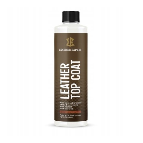 Top Coat Semi Gloss lakier bezbarwny do skóry 500ml półpołysk LE-17-TCSG500 Top Coat Semi Gloss lakier bezbarwny do skóry 500ml półpołysk LE-17-TCSG500