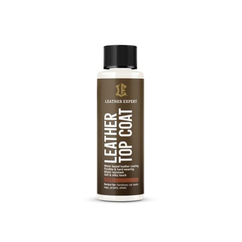 Top Coat Semi Gloss lakier bezbarwny do skóry 50ml półpołysk LE-17-TCS50 Top Coat Semi Gloss lakier bezbarwny do skóry 50ml półpołysk LE-17-TCS50