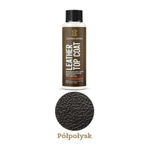 Top Coat Semi Gloss lakier bezbarwny do skóry 50ml półpołysk LE-17-TCS50 Top Coat Semi Gloss lakier bezbarwny do skóry 50ml półpołysk LE-17-TCS50