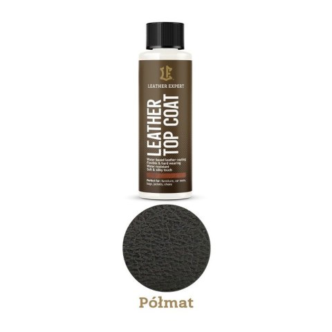 Top Coat Semi Matt lakier bezbarwny do skóry 250ml półmat LE-17-TCSM250 Top Coat Semi Matt lakier bezbarwny do skóry 250ml półmat LE-17-TCSM250