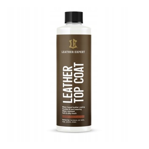 Top Coat Semi Matt lakier bezbarwny do skóry 500ml półmat LE-17-TCSM500 Top Coat Semi Matt lakier bezbarwny do skóry 500ml półmat LE-17-TCSM500