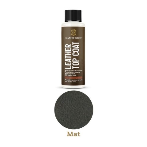 Top Coat Semi Matt lakier bezbarwny do skóry 50ml półmat LE-17-TCSM50 Top Coat Semi Matt lakier bezbarwny do skóry 50ml półmat LE-17-TCSM50