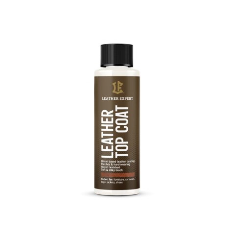 Top Coat Semi Matt lakier bezbarwny do skóry 50ml półmat LE-17-TCSM50 Top Coat Semi Matt lakier bezbarwny do skóry 50ml półmat LE-17-TCSM50