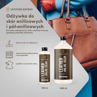 Leather Aniline Cream - odżywka do skór anilinowych 1000 ml Leather Expert LE-03-AC1000