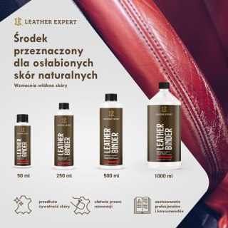 Leather Binder - spoiwo do włókien skór 250 ml Leather Expert LE-04-B250