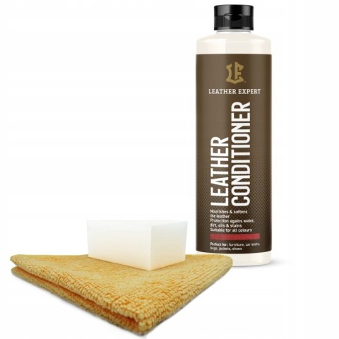 Leather Expert Care Kit 2x250ml - Zestaw do czyszczenia i pielęgnacji mebli skórzanych LE-18-CK2250 Leather Expert Care Kit 2x250ml - Zestaw do czyszczenia i pielęgnacji mebli skórzanych LE-18-CK2250