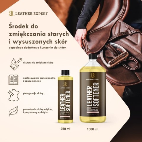 Leather Expert Softener zmiękczanie skór 250ml LE-15-S250 Leather Expert Softener zmiękczanie skór 250ml LE-15-S250