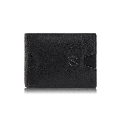 Portfel męski skórzany slim mały czarny RFID Brodrene G-11-BL Portfel męski skórzany slim mały czarny RFID Brodrene G-11-BL