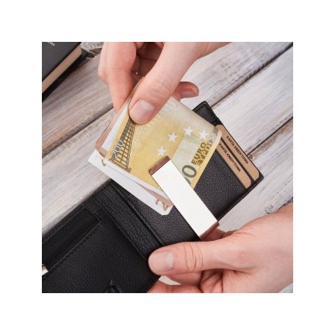 Portfel męski skórzany slim mały czarny RFID Brodrene G-11-BL Portfel męski skórzany slim mały czarny RFID Brodrene G-11-BL