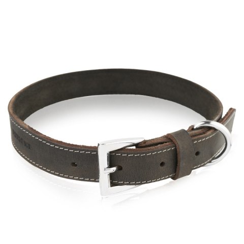 Obroża dla psa skórzana w stylu vintage brązowa rozmiar L/XL Petsome 17P02L Obroża dla psa skórzana w stylu vintage brązowa rozmiar L/XL Petsome 17P02L