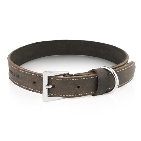 Obroża dla psa skórzana w stylu vintage brązowa rozmiar L/XL Petsome 21P02L Obroża dla psa skórzana w stylu vintage brązowa rozmiar L/XL Petsome 21P02L