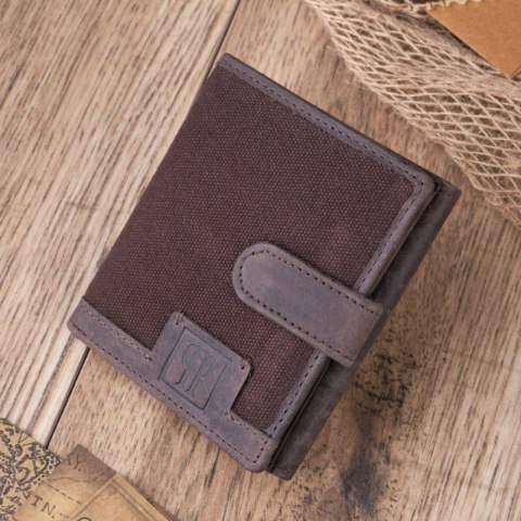 Zestaw upominkowy dla niego ZUP-22-BR plecak T-19-BR portfel męski T-04-BR VINTAGE Zestaw upominkowy dla niego ZUP-22-BR plecak T-19-BR portfel męski T-04-BR VINTAGE