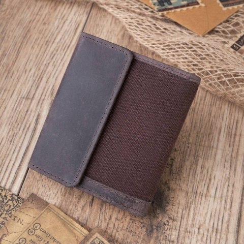 Zestaw upominkowy dla niego ZUP-22-BR plecak T-19-BR portfel męski T-04-BR VINTAGE Zestaw upominkowy dla niego ZUP-22-BR plecak T-19-BR portfel męski T-04-BR VINTAGE