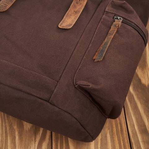 Zestaw upominkowy dla niego ZUP-22-BR plecak T-19-BR portfel męski T-04-BR VINTAGE Zestaw upominkowy dla niego ZUP-22-BR plecak T-19-BR portfel męski T-04-BR VINTAGE