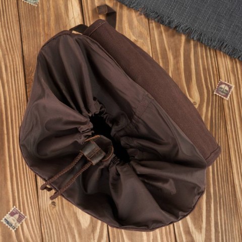 Zestaw upominkowy dla niego ZUP-22-BR plecak T-19-BR portfel męski T-04-BR VINTAGE Zestaw upominkowy dla niego ZUP-22-BR plecak T-19-BR portfel męski T-04-BR VINTAGE