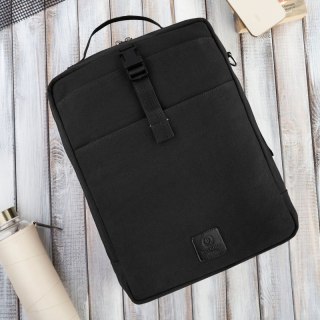 Plecak męski na laptopa, mieszczący format A4 czarny Paolo Peruzzi T-93-BL