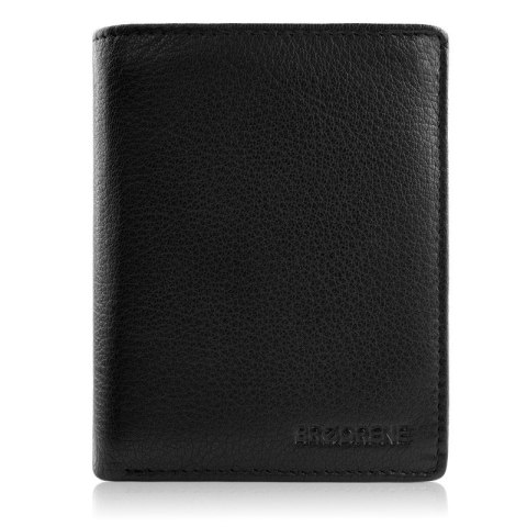 Portfel męski klasyczny ze skóry licowej brodrene G-10-BL Portfel męski klasyczny ze skóry licowej brodrene G-10-BL