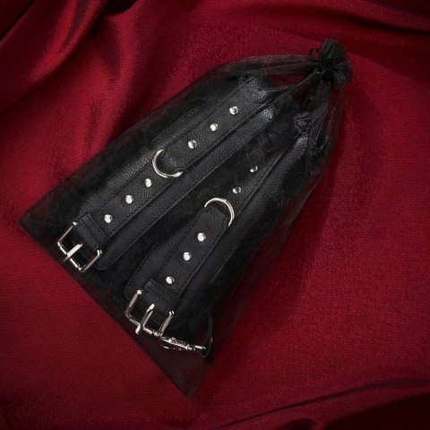 Skórzane kajdanki z futerkiem Handcuffs Sessuale 33S01U Skórzane kajdanki z futerkiem Handcuffs Sessuale 33S01U