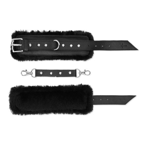 Skórzane kajdanki z futerkiem Handcuffs Sessuale 33S01U Skórzane kajdanki z futerkiem Handcuffs Sessuale 33S01U