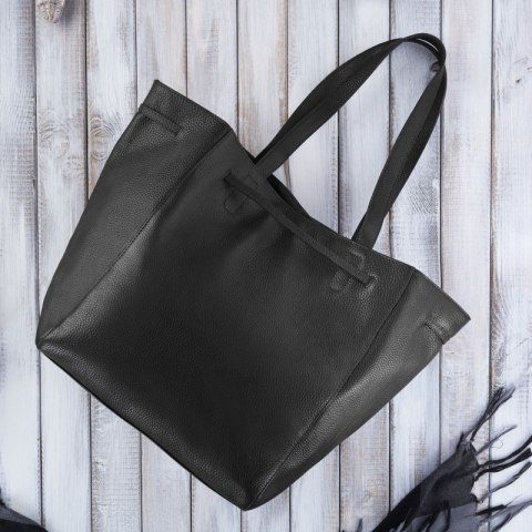 Torba shopper skórzana damska na ramię Paolo Peruzzi IN-64-BL Torba shopper skórzana damska na ramię Paolo Peruzzi IN-64-BL