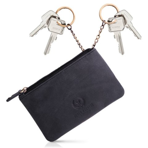 Zestaw prezentowy ZUP-39-BL portfel damski skórzany T-44 etui T-51 Zestaw prezentowy ZUP-39-BL portfel damski skórzany T-44 etui T-51
