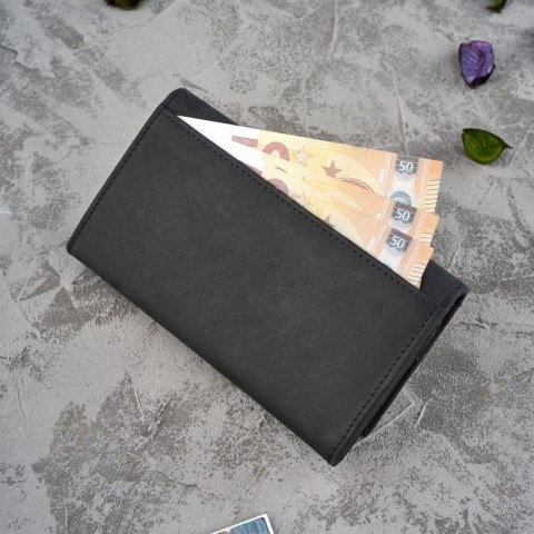 Zestaw prezentowy ZUP-39-BL portfel damski skórzany T-44 etui T-51 Zestaw prezentowy ZUP-39-BL portfel damski skórzany T-44 etui T-51