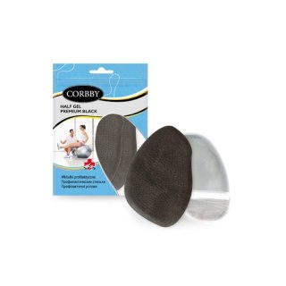 Czarne półwkładki żelowe do butów Half Gel Premium