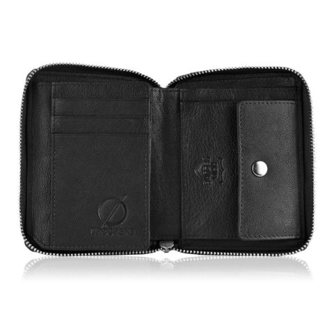Portfel męski Brodrene z ochroną RFID czarny G-05LC Portfel męski Brodrene z ochroną RFID czarny G-05LC