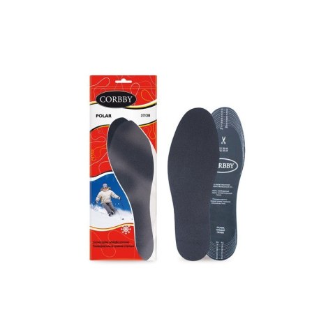 R. 35/36 - Zimowe wkładki do butów ortopedyczne Polar Profil Corbby R. 35/36 - Zimowe wkładki do butów ortopedyczne Polar Profil Corbby