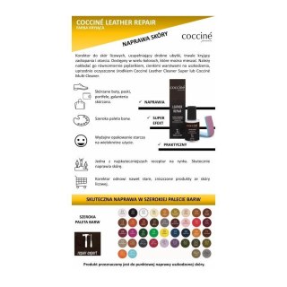Korektor do farbowania skór obuwia Coccine oliwkowy 10ml
