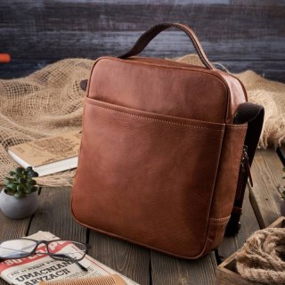 Skórzana torba męska na ramię i do ręki Paolo Peruzzi IN-46-CG
