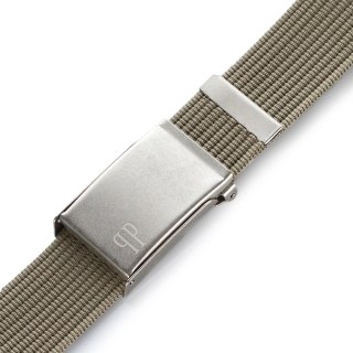 Pasek męski parciany Paolo Peruzzi khaki PW-19-115