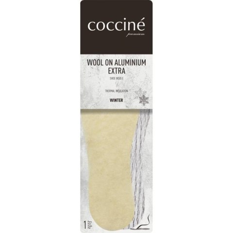R.45 - Wkładki termoizolacyjne wełna na aluminium extra Coccine R.45 - Wkładki termoizolacyjne wełna na aluminium extra Coccine