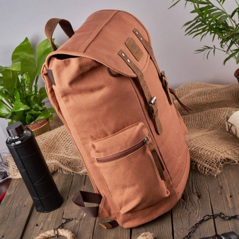 Plecak męski duży vintage Paolo Peruzzi T-19-LB Plecak męski duży vintage Paolo Peruzzi T-19-LB
