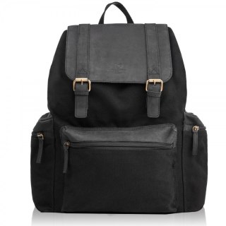Plecak skórzany vintage Paolo Peruzzi T-37-BL