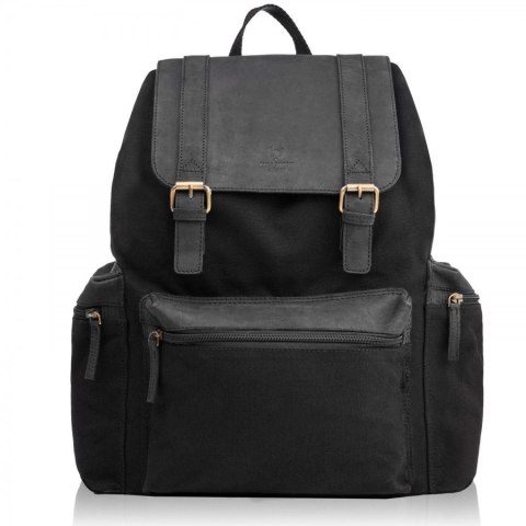 Plecak skórzany vintage Paolo Peruzzi T-37-BL Plecak skórzany vintage Paolo Peruzzi T-37-BL