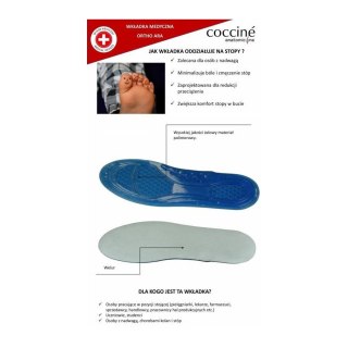 R. 36-40 - Żelowa wkładka medyczna Coccine Ortho Ara