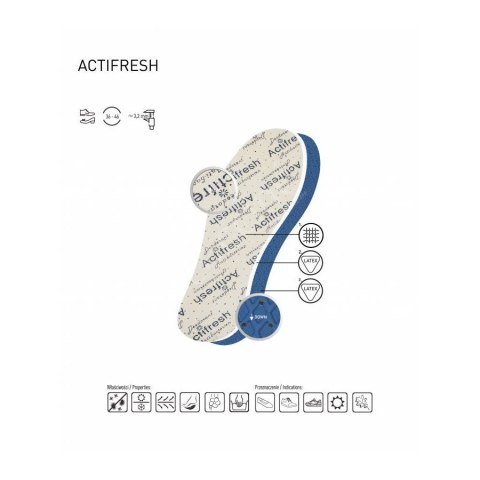 R.37 - Wkładki odświeżające do obuwia Actifresh Premium Coccine R.37 - Wkładki odświeżające do obuwia Actifresh Premium Coccine