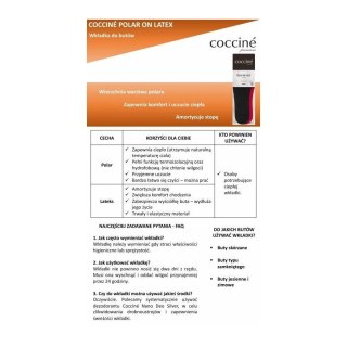 R. 40 - Zimowe wkładki do butów Polar on Latex
