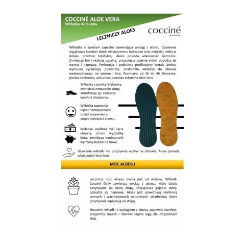 R.44 - Wkładki lateksowe z aloesem Coccine Aloe Vera R.44 - Wkładki lateksowe z aloesem Coccine Aloe Vera