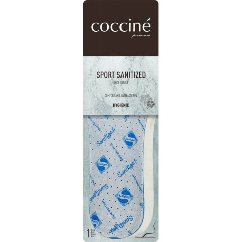 R. 46 - Lekkie profilowane wkładki higieniczne do butów Sport Sanitized Coccine R. 46 - Lekkie profilowane wkładki higieniczne do butów Sport Sanitized Coccine