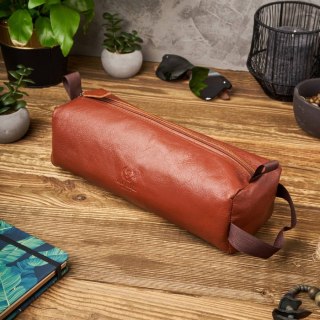 Skórzana kosmetyczka vintage Paolo Peruzzi T-53-LB
