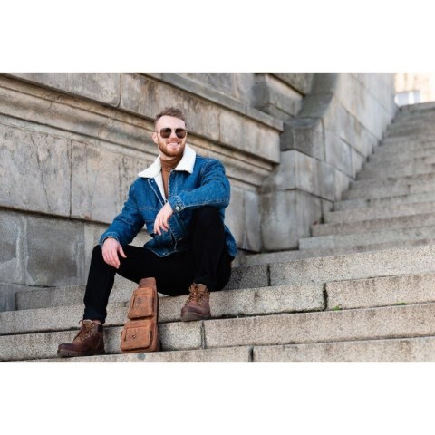 Skórzany młodzieżowy plecak vintage Paolo Peruzzi T-38-BR Skórzany młodzieżowy plecak vintage Paolo Peruzzi T-38-BR