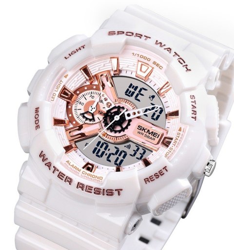 Zegarek Damski Skmei 1688WT+ BOX Zegarek Damski Skmei 1688WT+ BOX