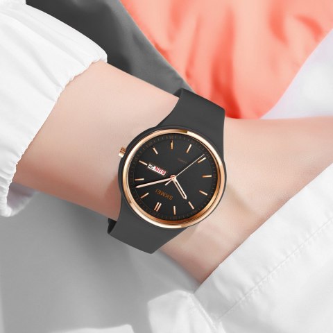Zegarek Damski Skmei 1747BK + BOX Zegarek Damski Skmei 1747BK + BOX
