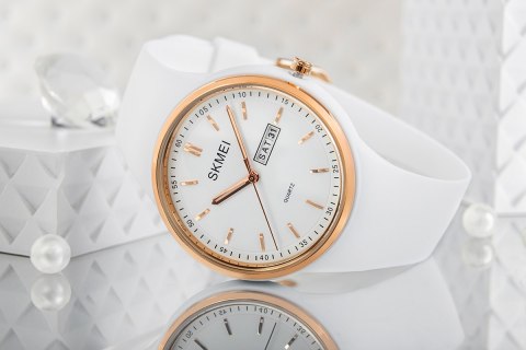 Zegarek Damski Skmei 1747WT + BOX Zegarek Damski Skmei 1747WT + BOX